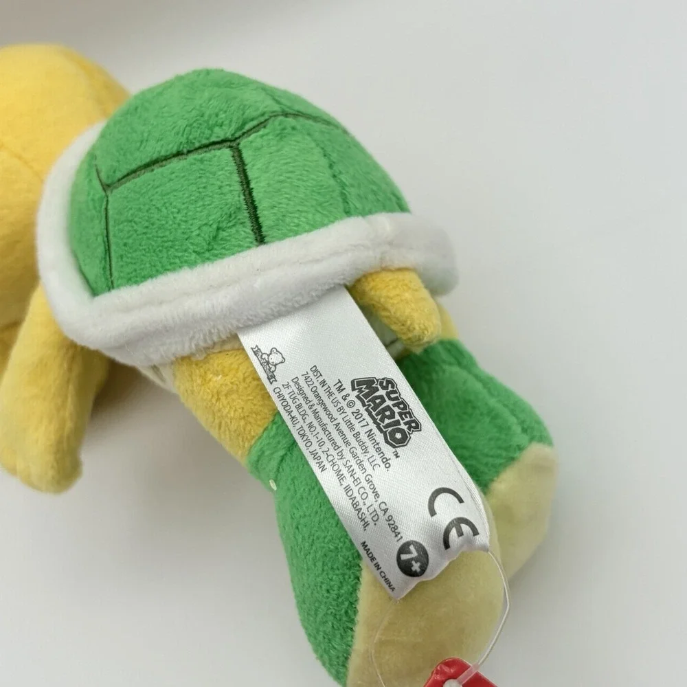 NWT Super Mario KOOPA TROOPA Turtle Plush Stuffed Animal Nintendo 2017 Goldie 7
